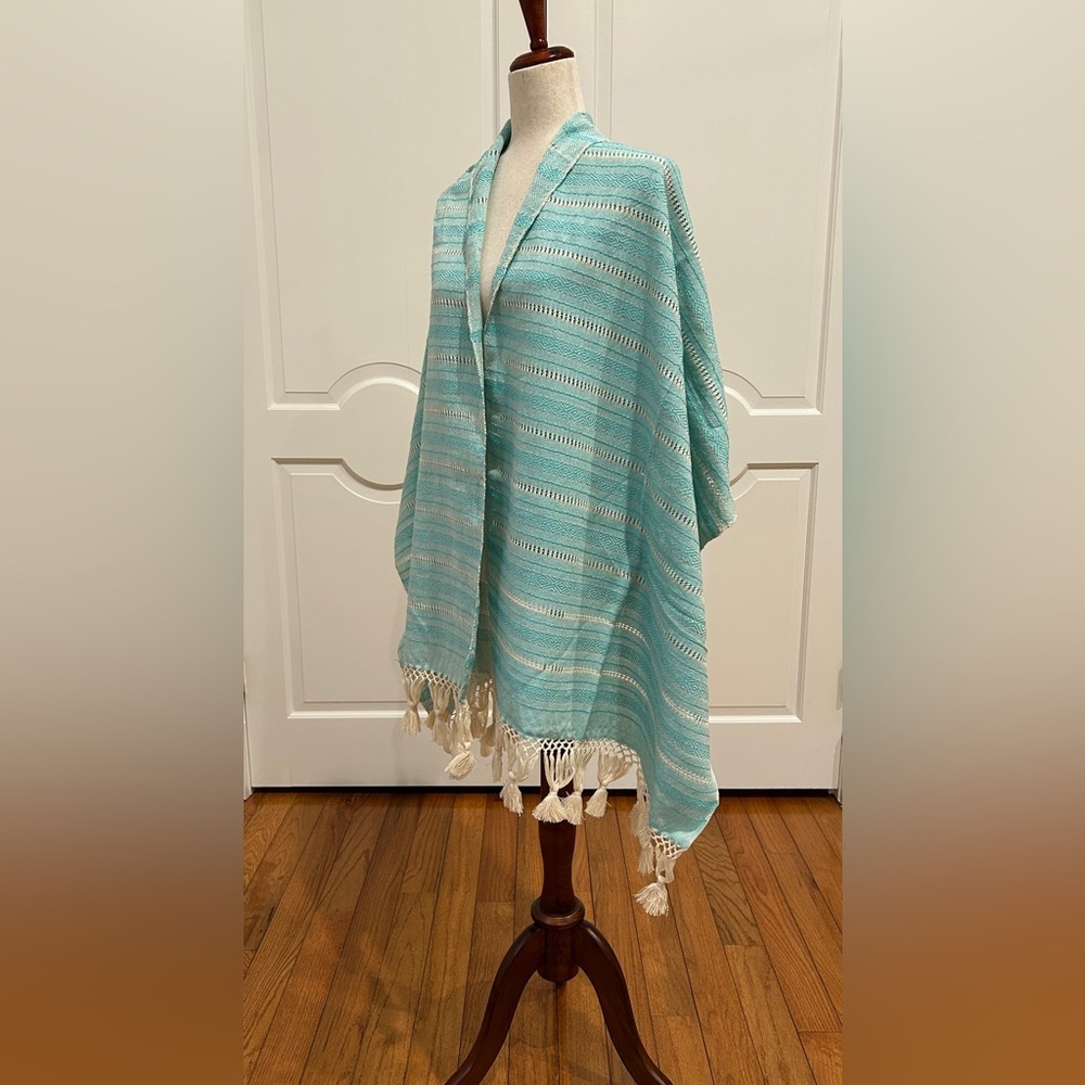 Traditional Mexican rebozo from Oaxaca Mex. Mexican shawl!